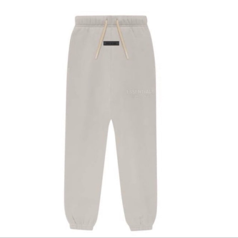 NWT Fear of God Essentials Kids Sweatpant 'Silver Cloud'